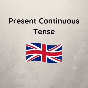 angleški čas present continuous tense